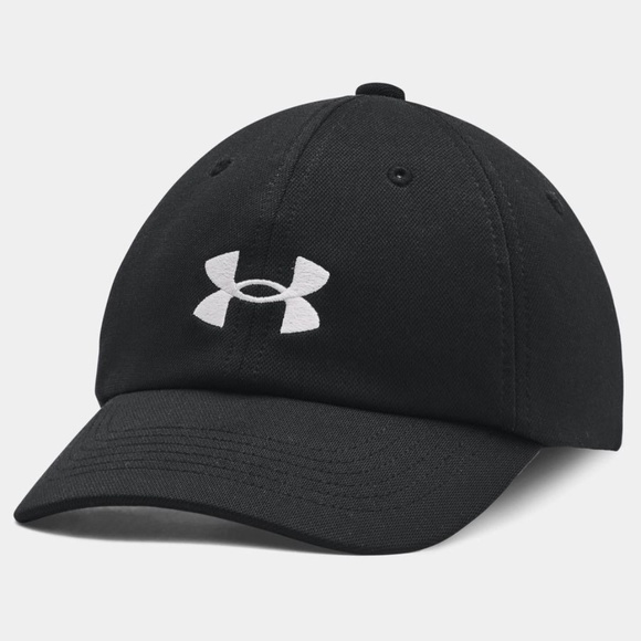 BRAND NEW youth boy girl under armour play up black adjustable cap / hat - Picture 1 of 4